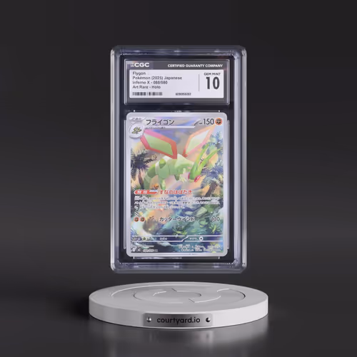 2025 Inferno X - M2 #088/080 Flygon - Art Rare Holo (CGC 10 GEM MINT)