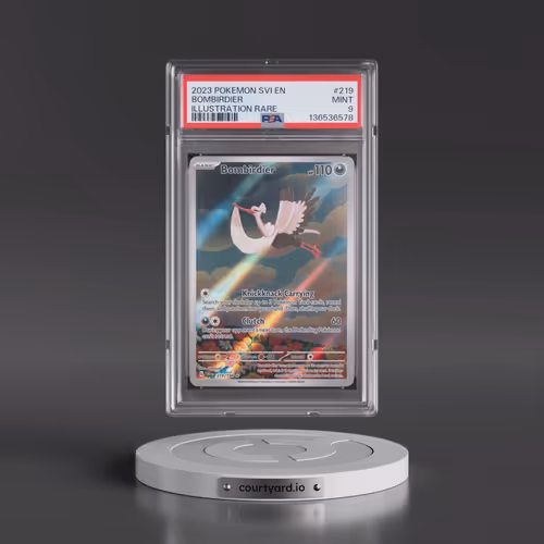 2023 Pokémon Svi EN-Scarlet & Violet #219 Bombirdier - Illustration Rare (PSA 9 MINT)