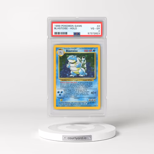 1999 Pokémon Game #2 Blastoise - Holo (PSA 4 VG-EX)