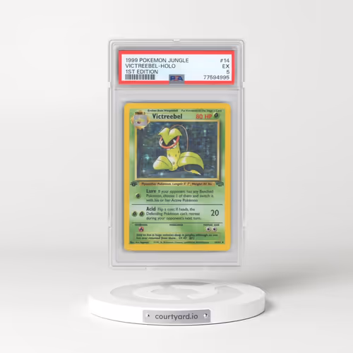 1999 Pokémon Jungle #14 Victreebel - 1st Edition Holo (PSA 5 EX)