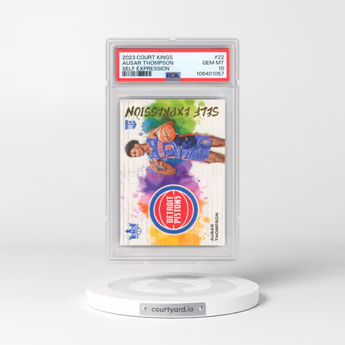 2023 Panini Court Kings Self Expression #22 Ausar Thompson (PSA 10 GEM MINT)