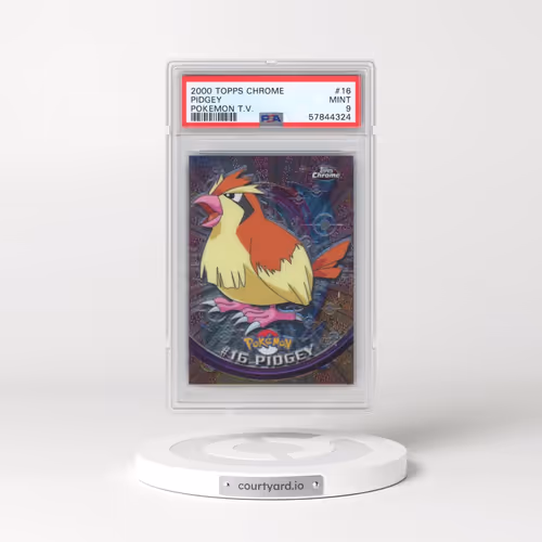 2000 Topps Chrome Pokémon T.V. #16 Pidgey (PSA 9 MINT)