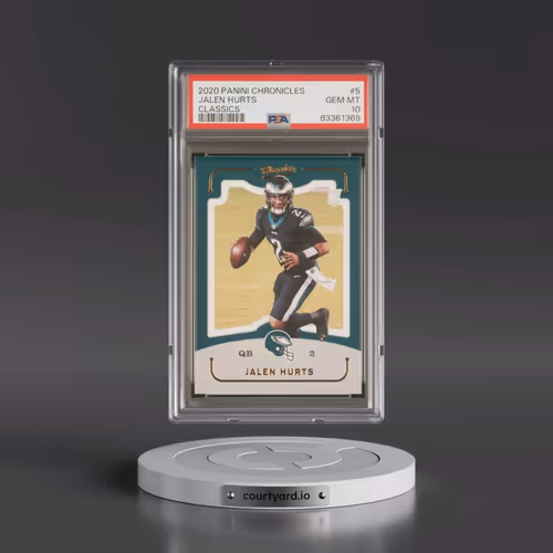 2020 Panini Chronicles Classics #5 Jalen Hurts (PSA 10 GEM MINT)