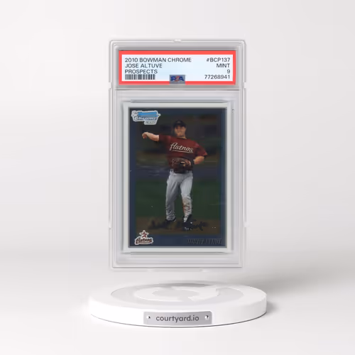 2010 Bowman Chrome Prospects #BCP137 Jose Altuve (PSA 9 MINT)