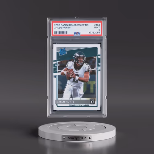 2020 Panini Donruss Optic #164 Jalen Hurts (PSA 9 MINT)