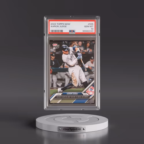 2024 Topps Now #555 Aaron Judge (PSA 10 GEM MINT)