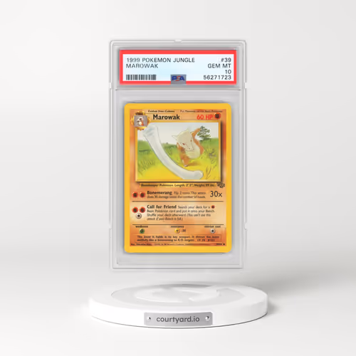 1999 Pokémon Jungle #39 Marowak (PSA 10 GEM MINT)