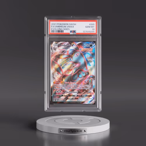 2021 Pokémon Sword & Shield Evolving Skies #095 Umbreon Vmax - Full Art (PSA 10 GEM MINT)