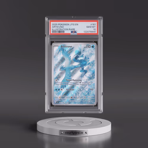 2025 Pokémon Jtg EN-Journey Together #161 Articuno - Illustration Rare (PSA 10 GEM MINT)