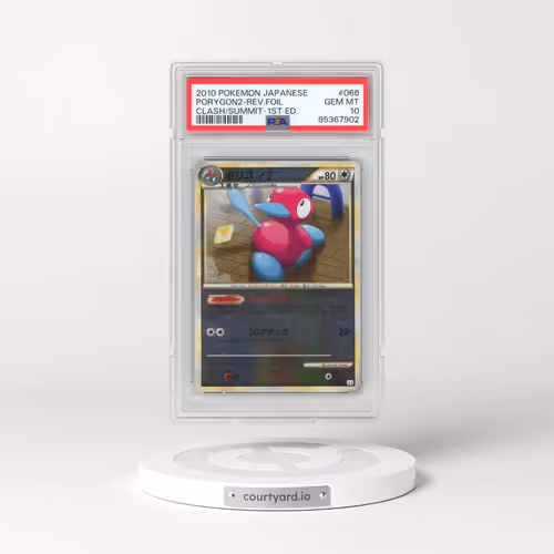 2010 Pokémon Clash at the Summit #066 PORYGON2 - 1st Edition Reverse Foil (PSA 10 GEM MINT)
