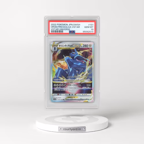 2022 Pokémon Sword & Shield Vstar Universe #101 Origin Forme Dialga Vstar (PSA 10 GEM MINT)