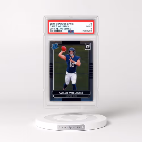 2024 Panini Donruss Optic 2014 Retro Series #1 Caleb Williams (PSA 9 MINT)