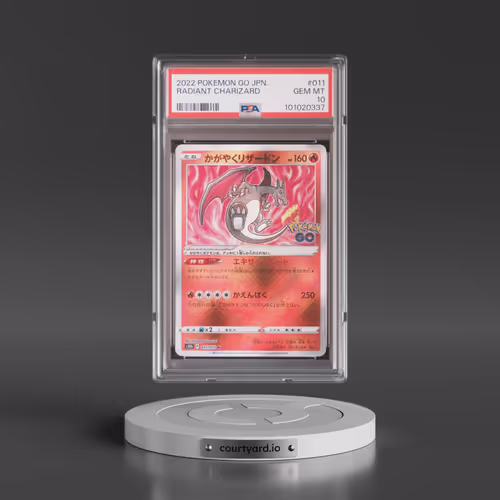 2022 Pokémon Go #011 Radiant Charizard - Holo (PSA 10 GEM MINT)