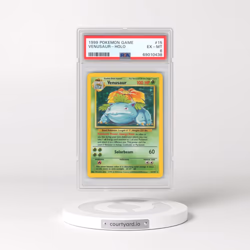 1999 Pokémon Game #15 Venusaur - Holo (PSA 6 EX-MT)