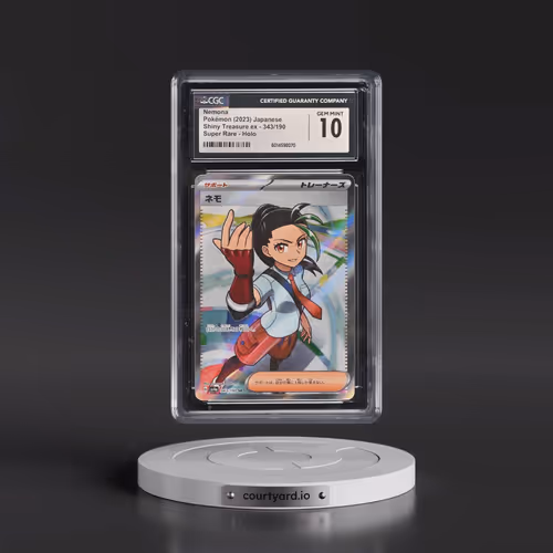2023 Pokémon Sv4a-Shiny Treasure EX #343 Nemona - Super Rare (CGC 10 GEM MINT)