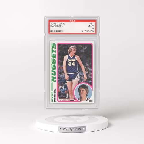 1978 Topps #81 Dan Issel (PSA 9 MINT)