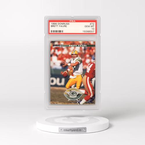 1996 Donruss #72 Brett Favre (PSA 10 GEM MINT)