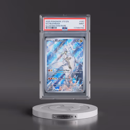 2025 Pokémon Jtg EN-Journey Together #167 N's Reshiram - Illustration Rare (PSA 9 MINT)