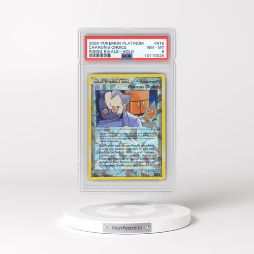 2009 Pokémon Platinum Rising Rivals #RT6 Charon's Choice - Holo (PSA 8 NM-MT)