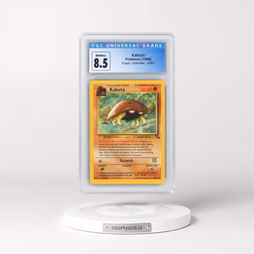 1999 Fossil #50/62 Kabuto (CGC 8.5 NM-MT+)