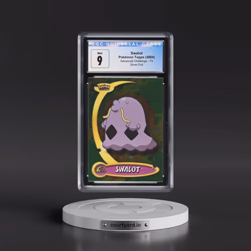 2004 Advanced Challenge #73 Swalot - Silver Foil (CGC 9 MINT)