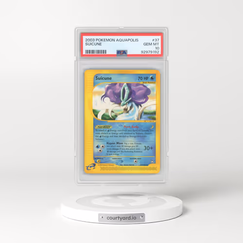 2003 Aquapolis #37 Suicune (PSA 10 GEM MINT)
