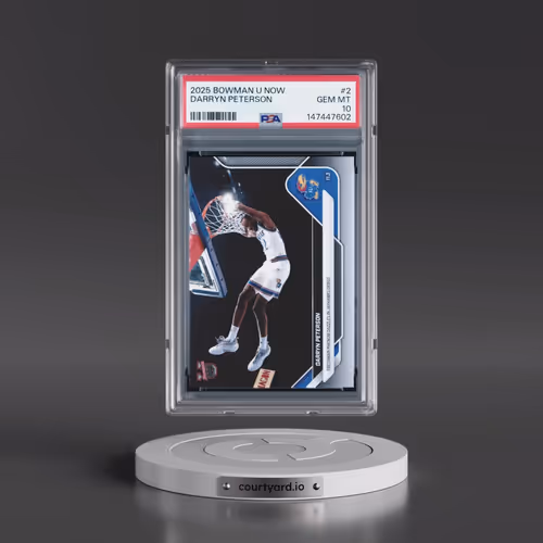 2025 Bowman U Now #2 Darryn Peterson (PSA 10 GEM MINT)