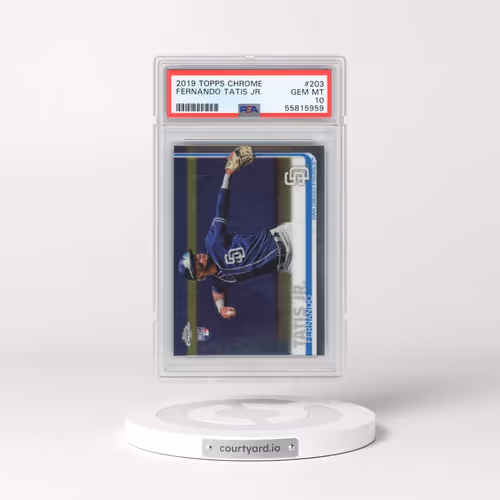 2019 Topps Chrome #203 Fernando Tatis Jr. (PSA 10 GEM MINT)