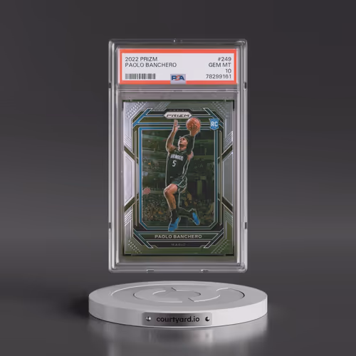 2022 Panini Prizm #249 Paolo Banchero (PSA 10 GEM MINT)