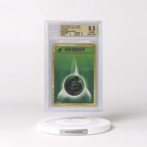 2023 Pokémon Trading Card Game Classic Venusaur and Lugia ex Deck #034 Grass Energy (BGS 9.5 GEM MIN