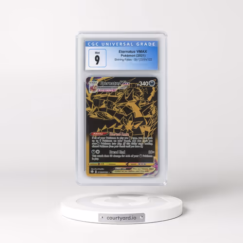 2021 Shining Fates #SV122/SV122 Eternatus VMAX - Shiny Vault Holo (CGC 9 MINT)