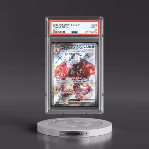 2023 Pokémon Sv4a-Shiny Treasure EX #331 Charizard EX - Holo Ssr (PSA 9 MINT)