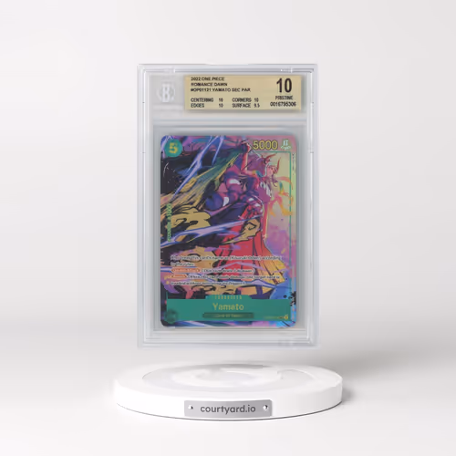 2022 Romance Dawn - English #121 Yamato - (Borderless) Alt Art (BGS 10 PRISTINE)