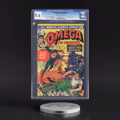 Omega the Unknown #1 CGC 9.6 Cream to Off-white Pages (Marvel Comics, 3/76) - Universal