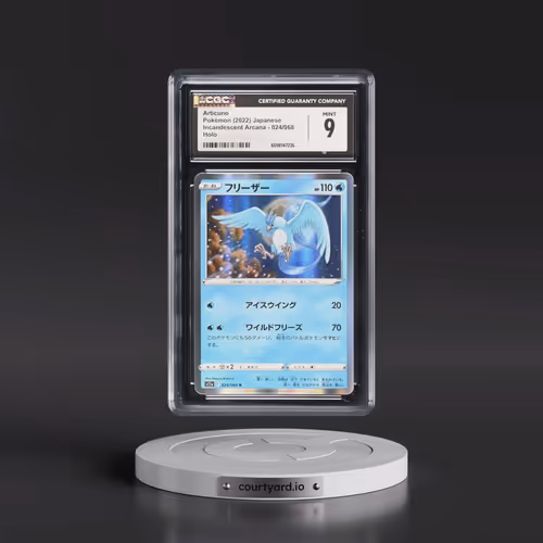 2022 Incandescent Arcana #024/068 Articuno - Holo (CGC 9 MINT)