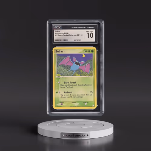 2004 EX Team Rocket Returns #82/109 Zubat (CGC 10 GEM MINT)