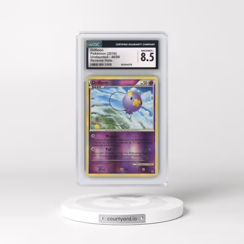 2010 Undaunted #46/90 Drifloon - Reverse Holo (CGC 8.5 NM-MT+)