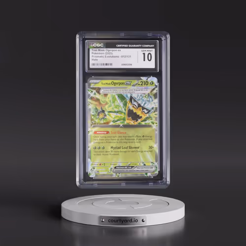 2024 Prismatic Evolutions - PRE EN #012/131 Teal Mask Ogerpon ex - Holo (CGC 10 GEM MINT)