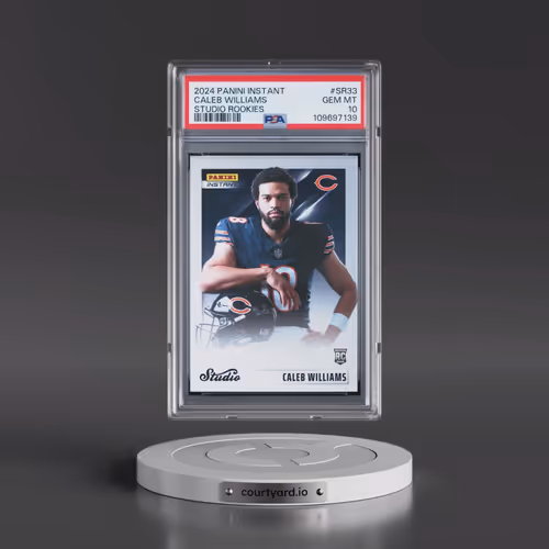 2024 Panini Instant Studio Rookies #SR33 Caleb Williams (PSA 10 GEM MINT)