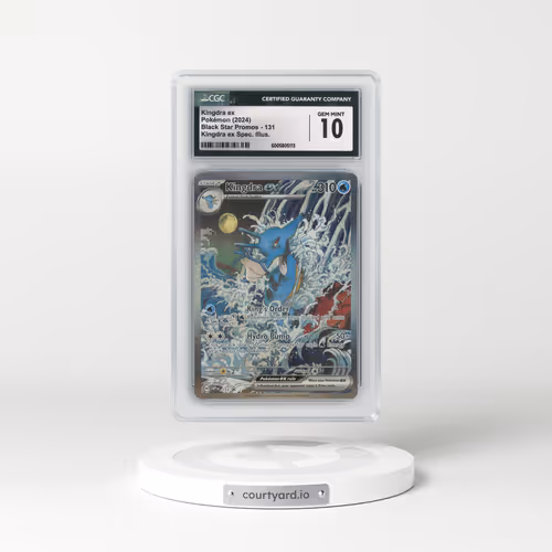 2023 Black Star Promos - Scarlet & Violet SVP EN #131 Kingdra ex - Kingdra ex Special Illus. Collection (CGC 10 GEM MINT)