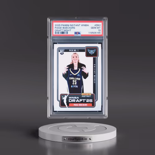 2025 Panini Instant WNBA Draft Night #DN1 Paige Bueckers (PSA 10 GEM MINT)