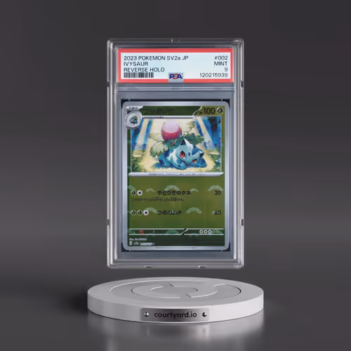 2023 Pokémon Sv2a-Pokémon 151 #002 Ivysaur - Reverse Holo (PSA 9 MINT)