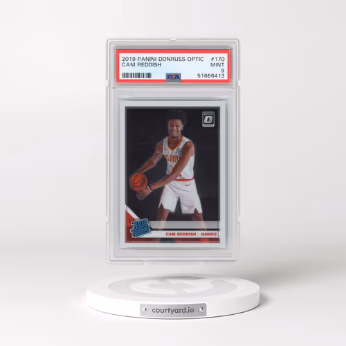 2019 Panini Donruss Optic #170 Cam Reddish (PSA 9 MINT)