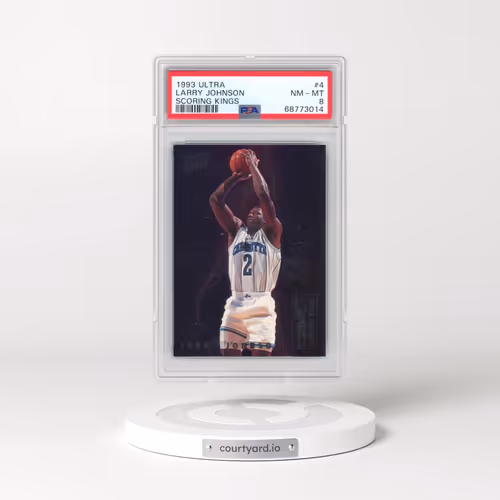1993 Ultra Scoring Kings #4 Larry Johnson (PSA 8 NM-MT)