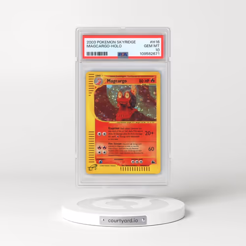 2003 Pokémon Skyridge #H16 Magcargo - Holo (PSA 10 GEM MINT)