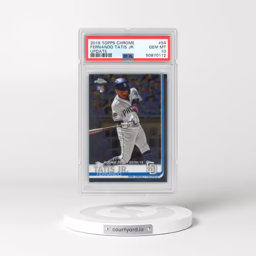 2019 Topps Chrome Update #54 Fernando Tatis Jr. (PSA 10 GEM MINT)