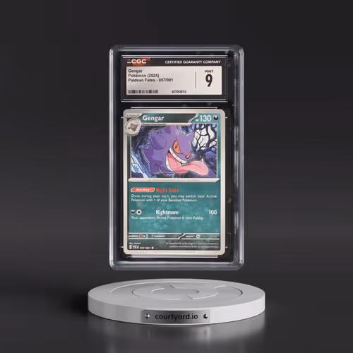 2024 Paldean Fates - PAF EN #057/091 Gengar (CGC 9 MINT)