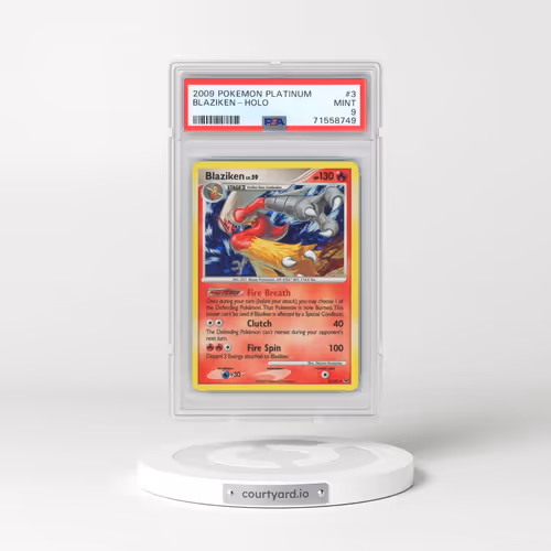 2009 Pokémon Platinum #3 Blaziken - Holo (PSA 9 MINT)