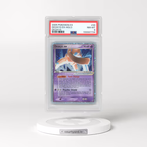 2005 Pokémon EX Deoxys #99 Deoxys EX - Holo Holo (PSA 8 NM-MT)