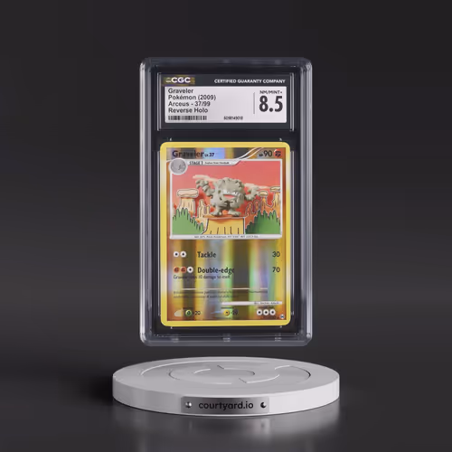 2009 Arceus #37/99 Graveler - Reverse Holo (CGC 8.5 NM-MT+)